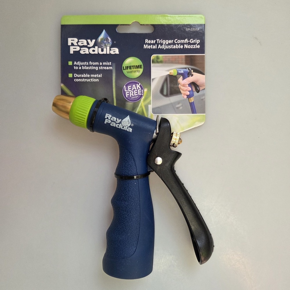 Ray Padula Rear‎ Trigger Comfi-Grip Metal Adjustable Nozzle RP-ERMA Leak Free